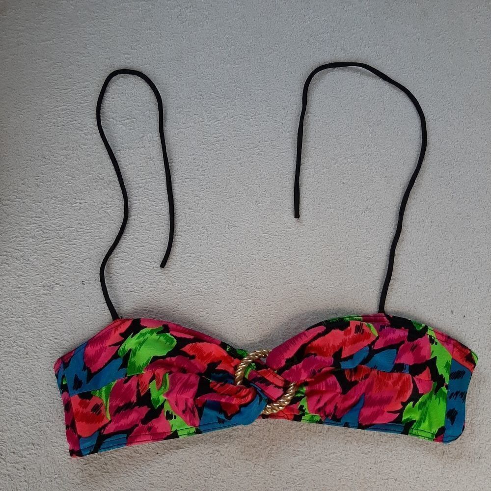 Vintage Maillot Ballet Bikini Top Size 10